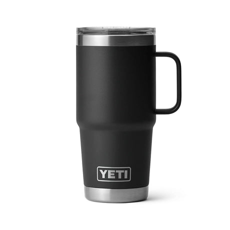 yeti rambler travel mug 591 ml, musta