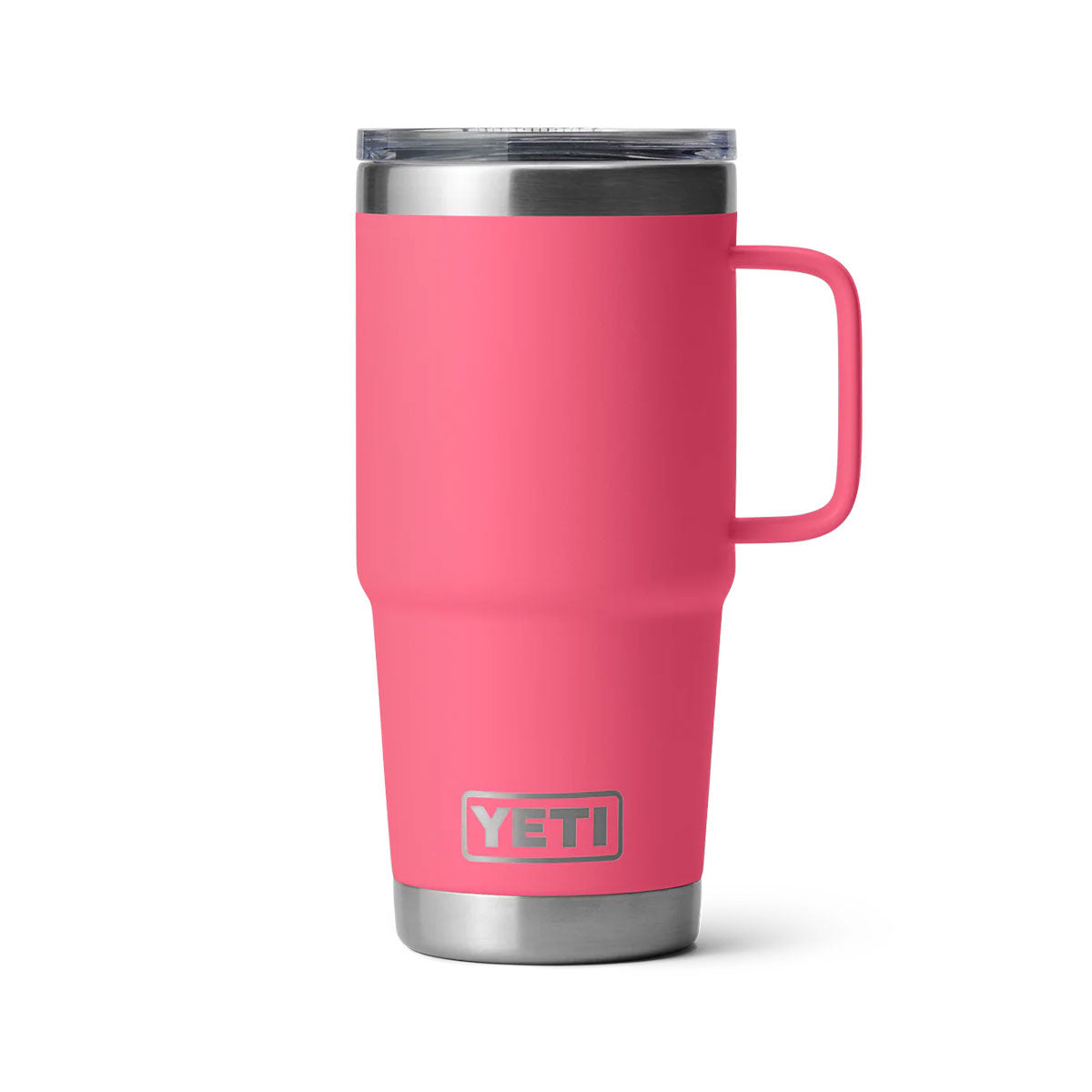 yeti rambler travel mug 591 ml, tropical pink