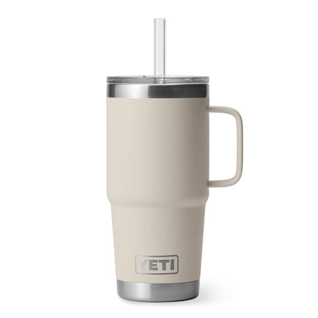 yeti termosmuki pillillä, väri: Cape Taupe, tilavuus 739 ml